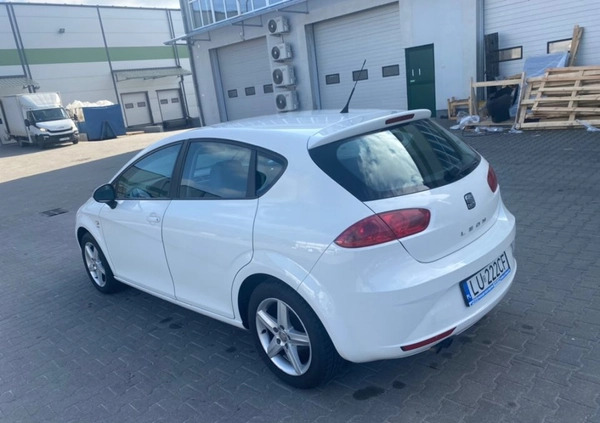 Seat Leon cena 19499 przebieg: 169500, rok produkcji 2010 z Lublin małe 67